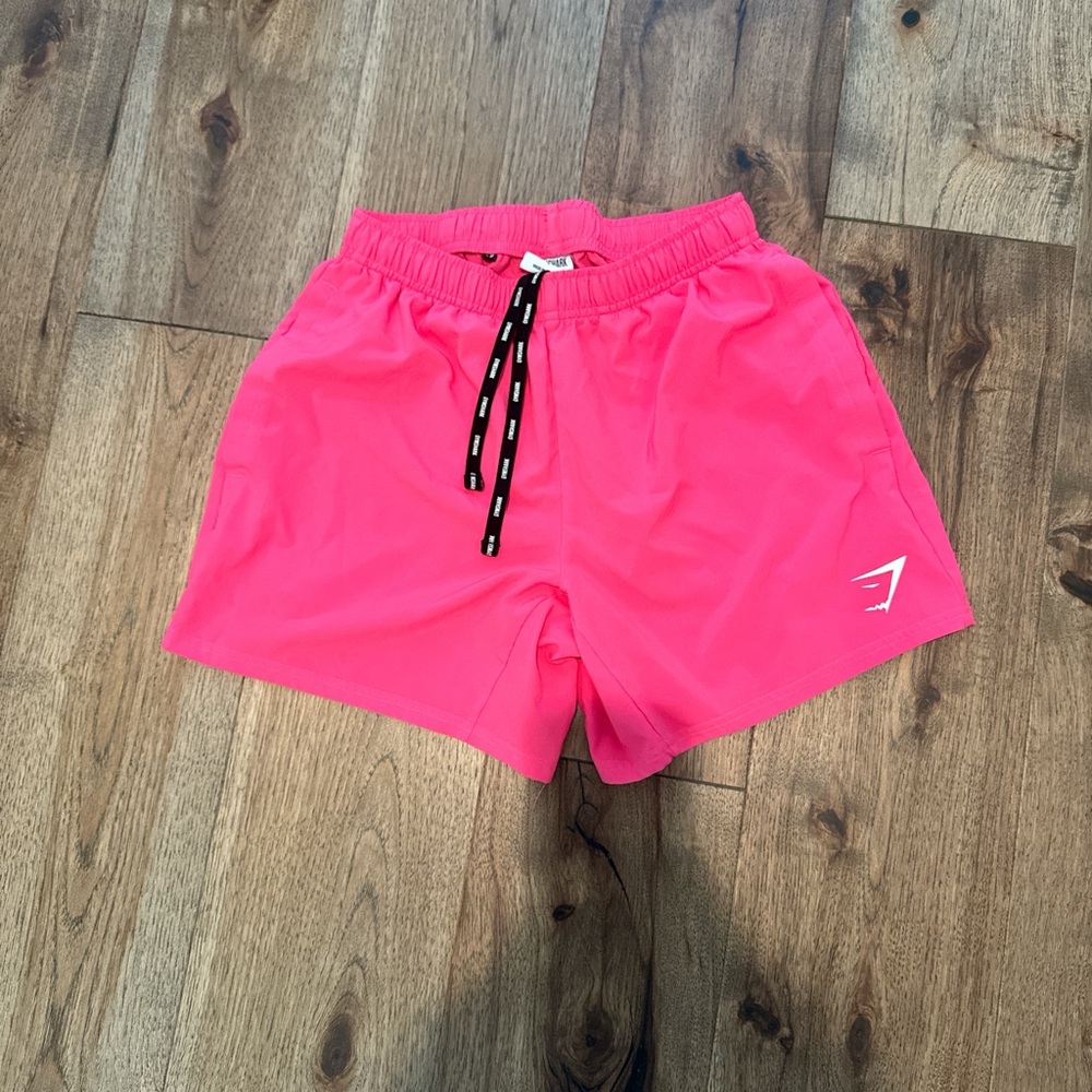 Gymshark Neon Pink Athletic Shorts